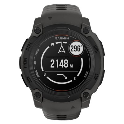 Часы Garmin Instinct E Black 40mm c угольно-черным ремешком